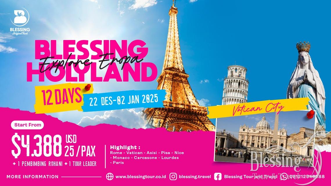 CATHOLIC HOLYDOOR JUBELIUM TOUR 22 DES 2024