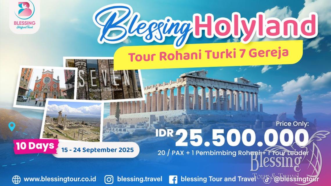 TOUR HOLY TURKI  15 SEPTEMBER 2025