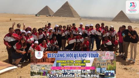 Blessing Holyland Tour April 2025