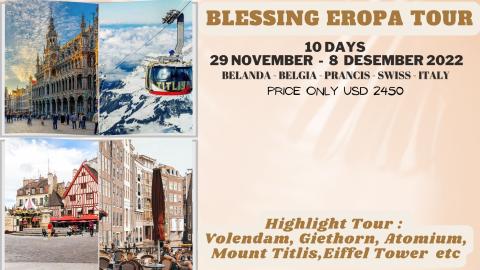 Blessing Eropa Tour 
