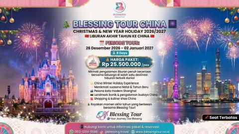 TOUR HOLIDAY CHRISTMAS AND NEW YEAR IN CHINA