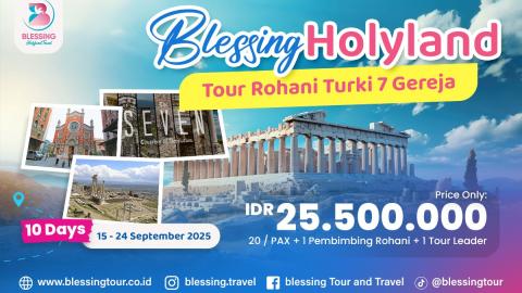 TOUR HOLY TURKI  15 SEPTEMBER 2025